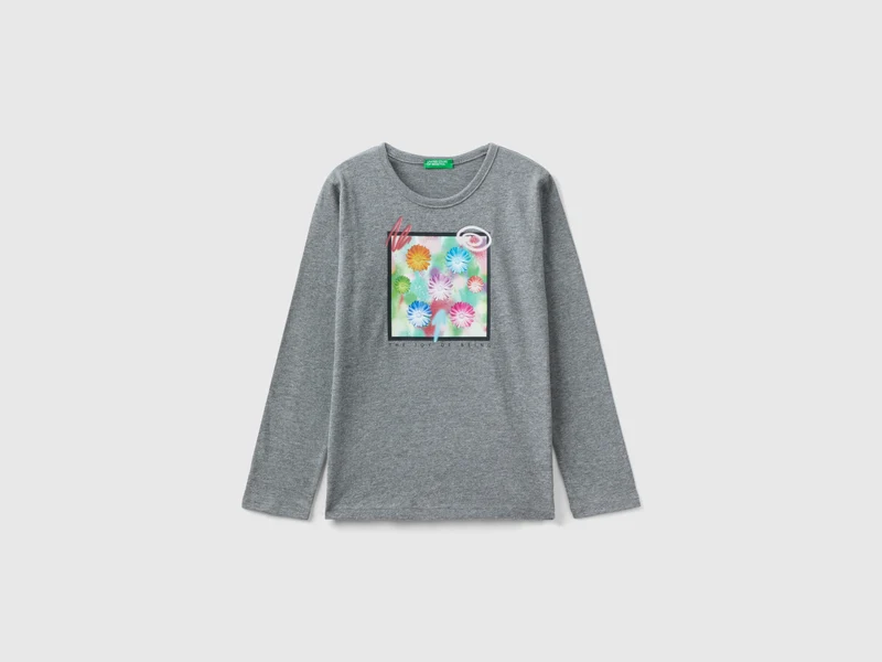 Calda t-shirt con stampa fotografica