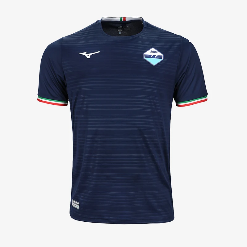 Maglia Mizuno Lazio 23/24 Maniche Corte Trasferta