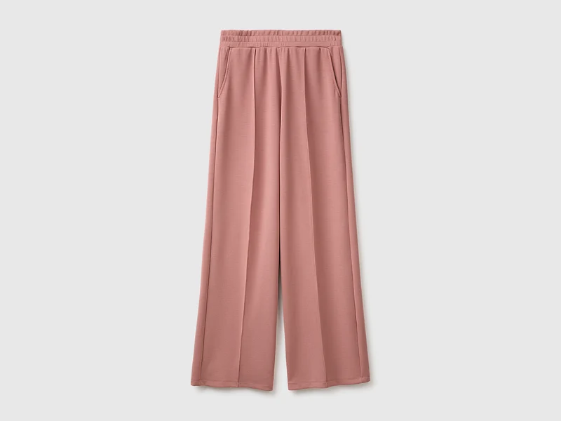Pantaloni fluidi comfort fit