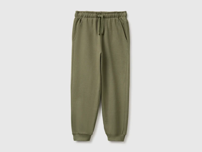 Joggers in felpa 100% cotone