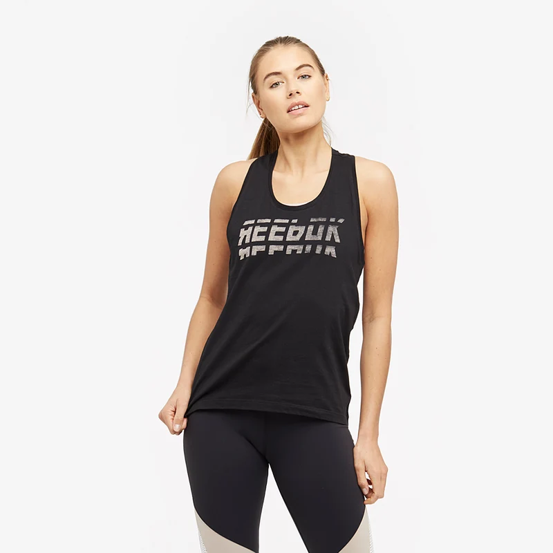 Tank Top Reebok Donna Graphic
