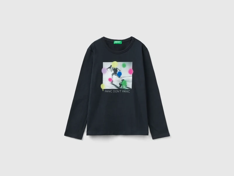 Calda t-shirt con stampa fotografica
