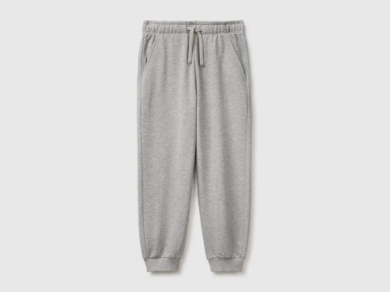 Joggers in felpa 100% cotone