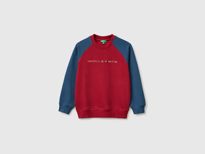 Felpa chiusa 100% cotone