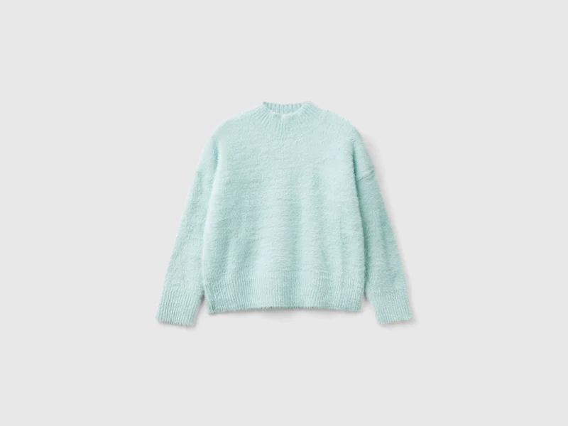 Maglia in filato peloso