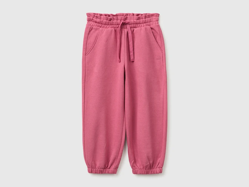 Joggers in felpa di cotone bio