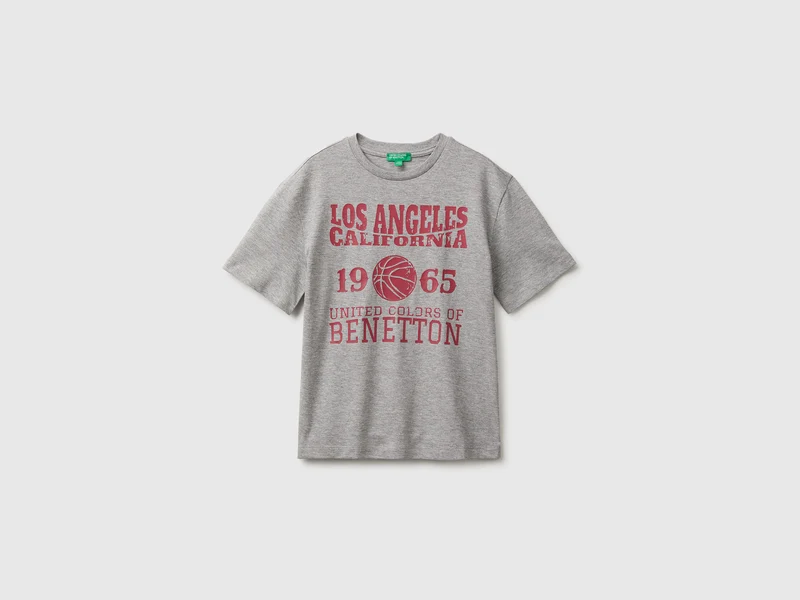 T-shirt manica corta con stampa