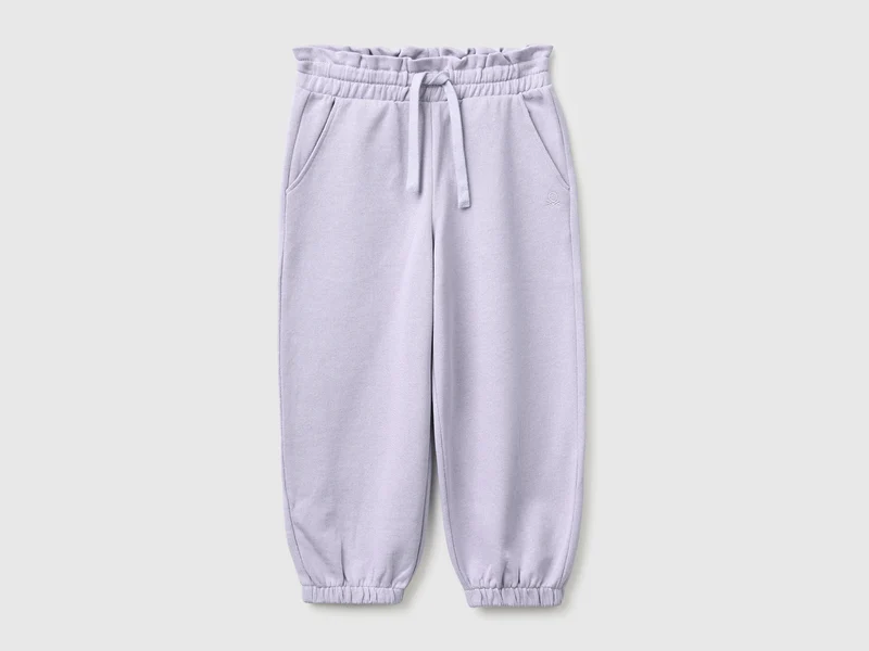 Joggers in felpa di cotone bio
