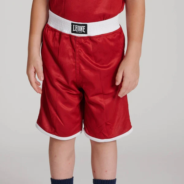 Pantaloncini Boxe Bambini Leone Reversibili