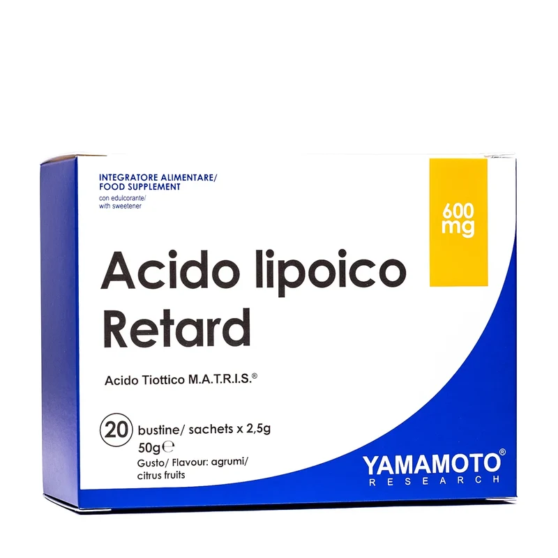 Acido lipoico RETARD M.A.T.R.I.S.® 20 bustine x 2,5g YAMAMOTO