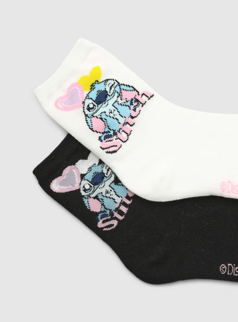 Pack 2 calzini con Stitch®