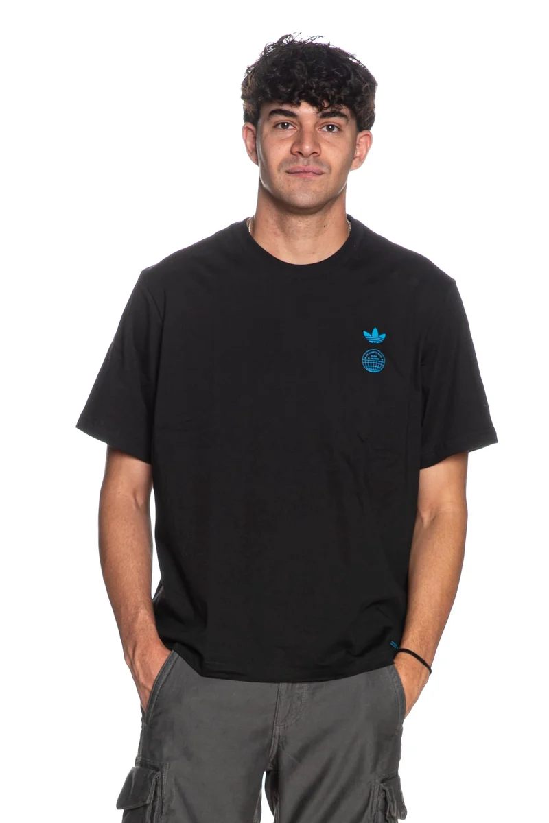 T Shirt Adidas Dtmf Bad Bunny Mad Bla Unisex Nera