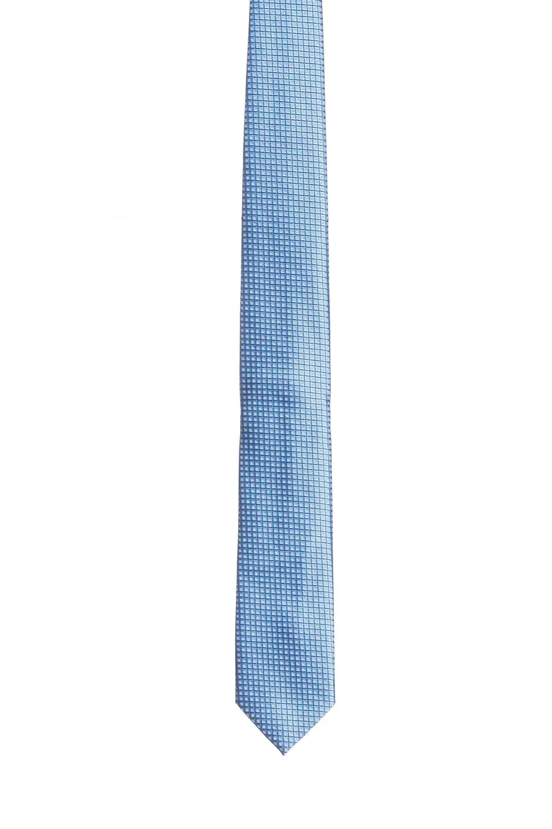 Cravatta Andrea Franceschi Daisy Texture Silk 7,5 Da Uomo Fiordaliso Trama Micro Margherite Bianca In Seta