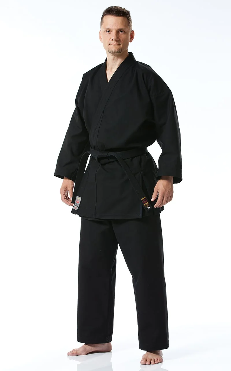 Karategi Nero Tokaido Bujin Kuro 14 oz - Professionale Kobudo