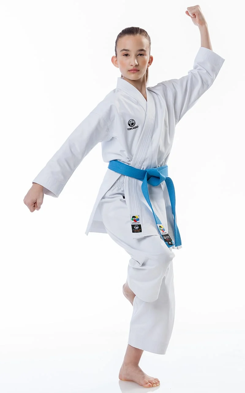 Karategi Tokaido Kata Master Junior WKF - Slim Fit per Bambini