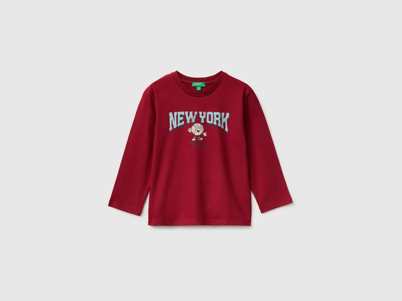 T-shirt 100% cotone bio con stampa