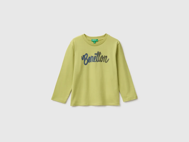 T-shirt manica lunga con stampa