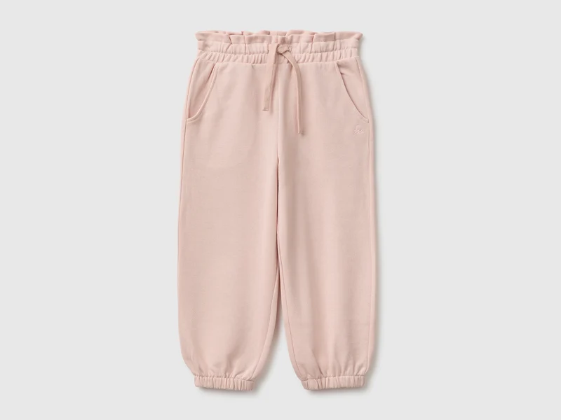 Joggers in felpa di cotone bio