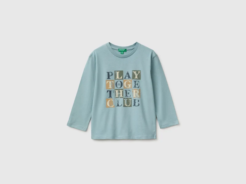T-shirt 100% cotone bio con stampa