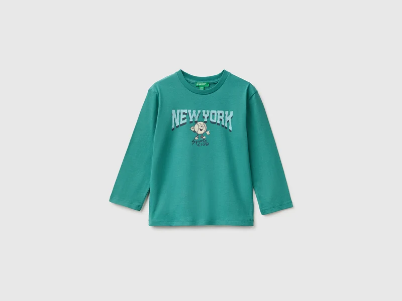 T-shirt 100% cotone bio con stampa