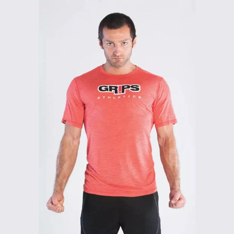 T-Shirt Grips baseline effetto fiammato