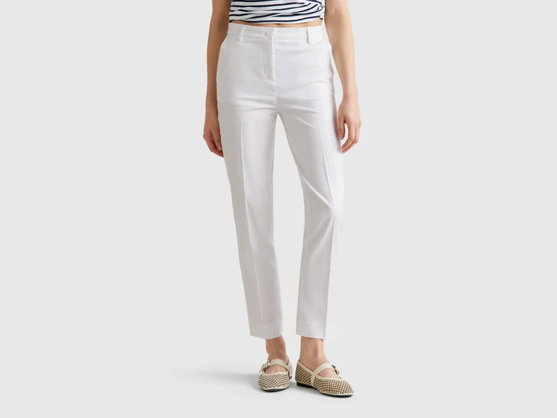 Chino in cotone stretch