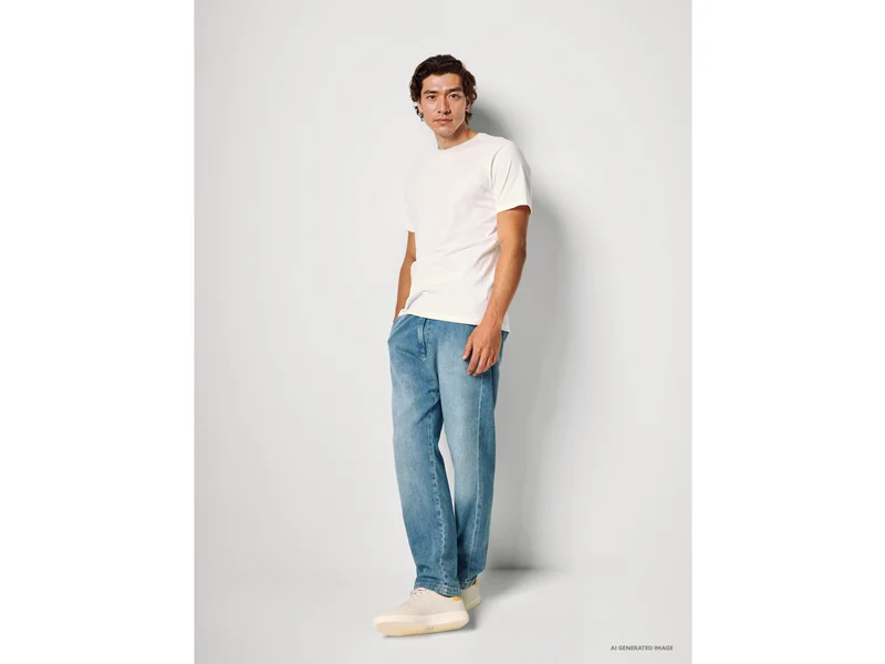 T-shirt in cotone a fibra lunga