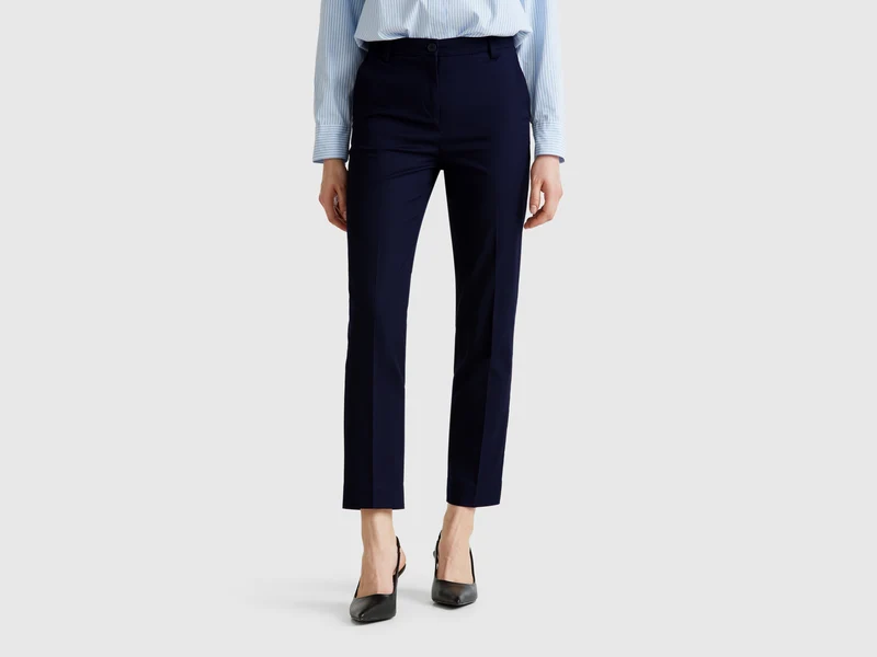 Chino in cotone stretch