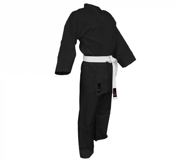 Karategi Nero in cotone Bushido