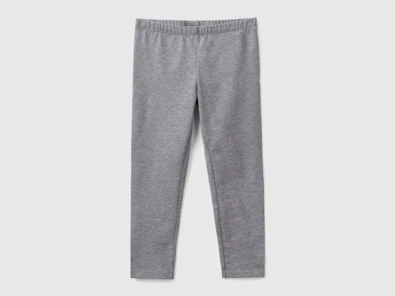 Leggings in cotone stretch
