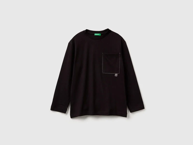 T-shirt con stampa spessorata