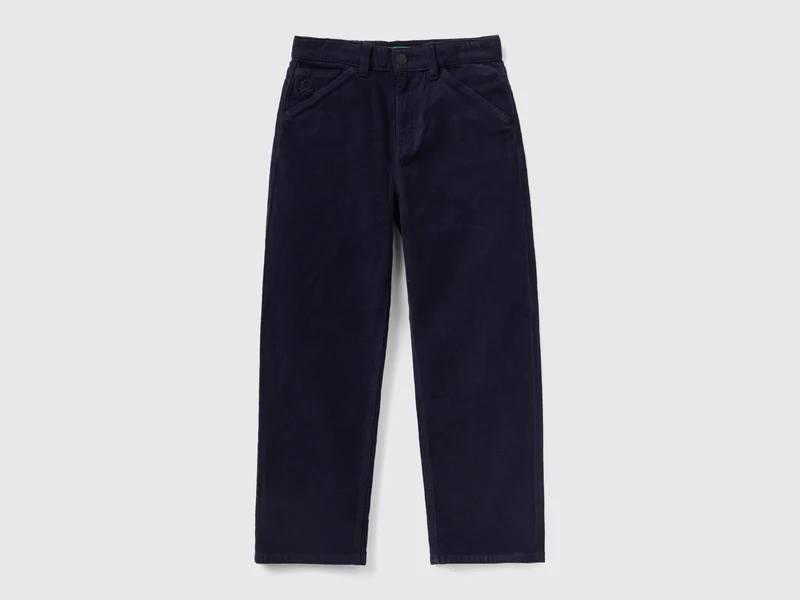 Pantaloni in velluto stile worker