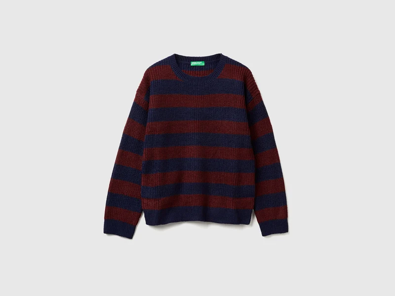 Maglione a righe