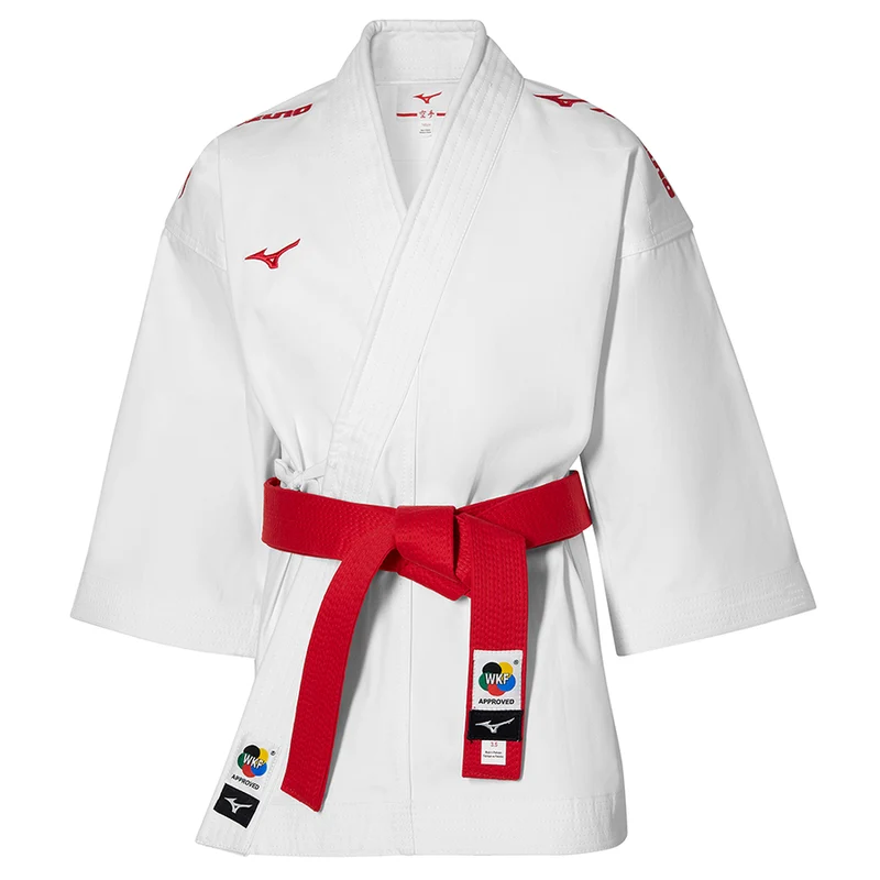 Giacca Kata Premier League Rosso Mizuno Kime