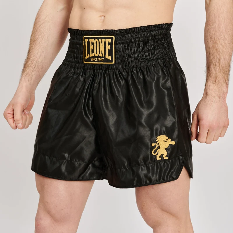 Pantaloncini Kick Thai Leone tinta unita