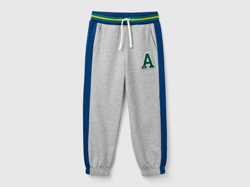 Pantaloni in felpa con bande