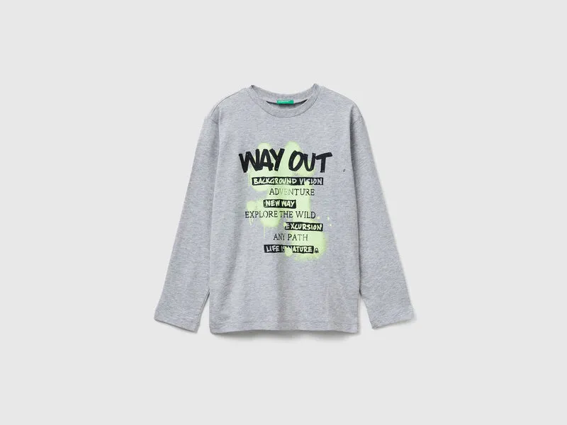 T-shirt con stampa