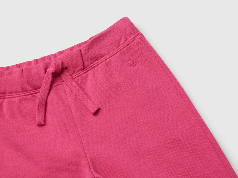Pantaloni in felpa di cotone