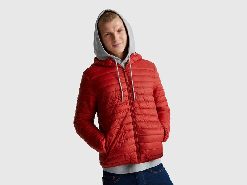 Piumino regular fit imbottito