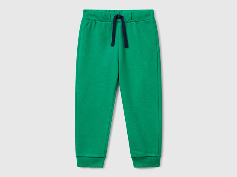 Pantaloni in cotone con logo