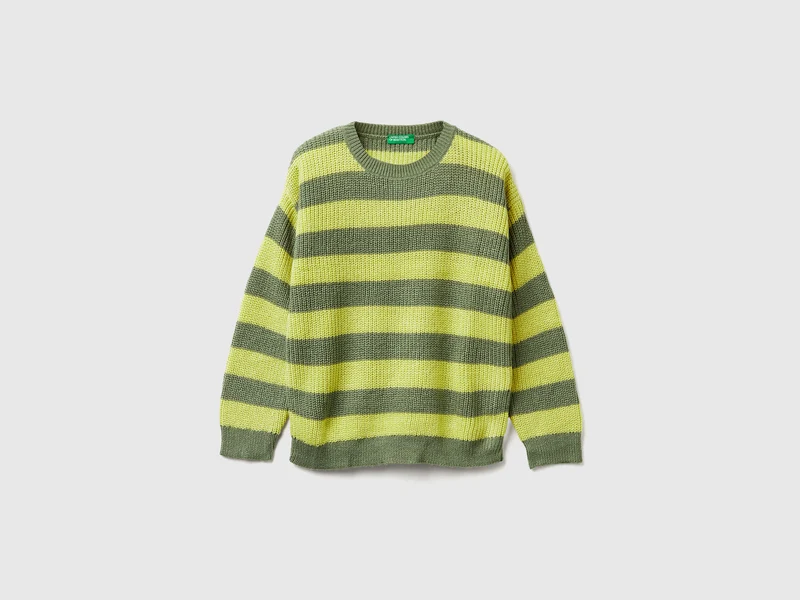 Maglione a righe