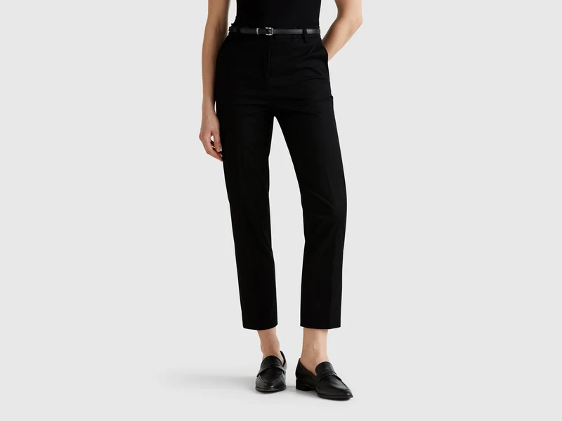 Chino in cotone stretch
