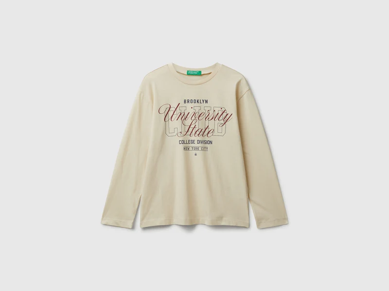 T-shirt in cotone con stampa