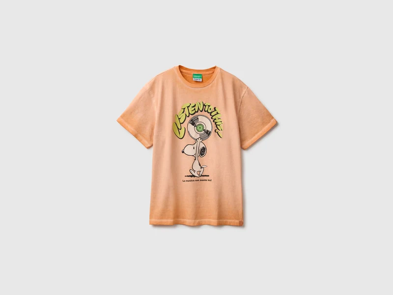 T-shirt over con stampa ©Peanuts