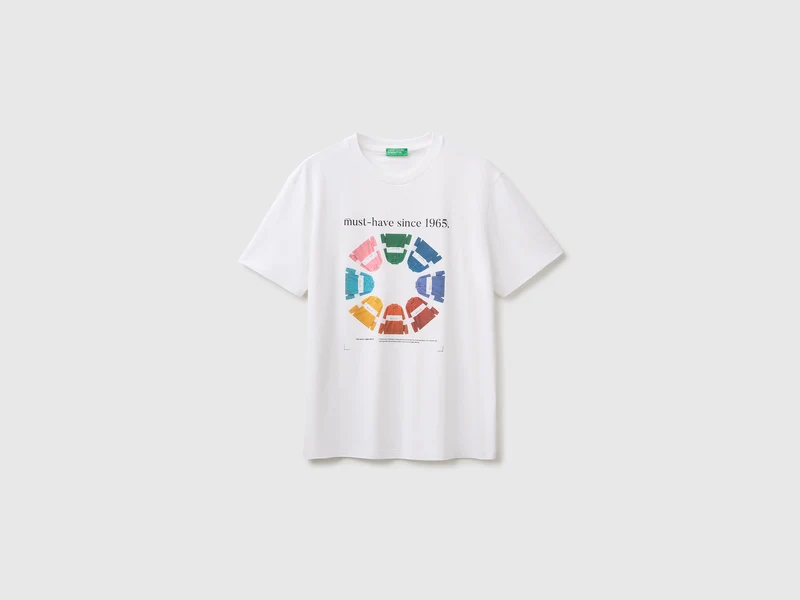 T-shirt regular fit con logo