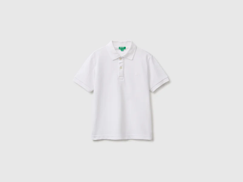 Polo manica corta in cotone bio