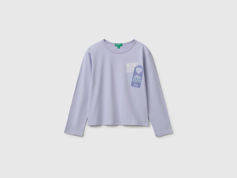 T-shirt 100% cotone bio con stampa