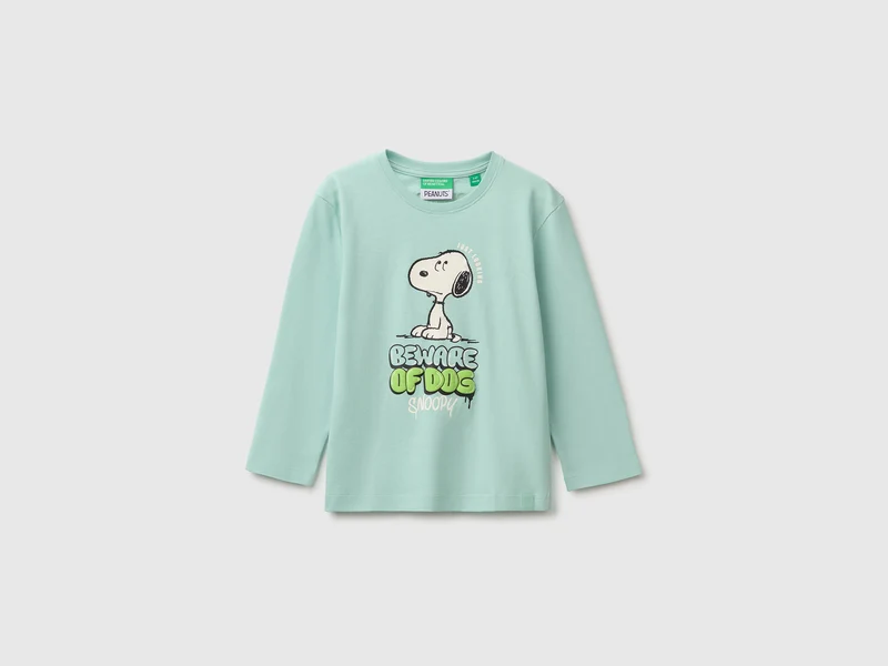 T-shirt con stampa effetto rigonfio ©Peanuts