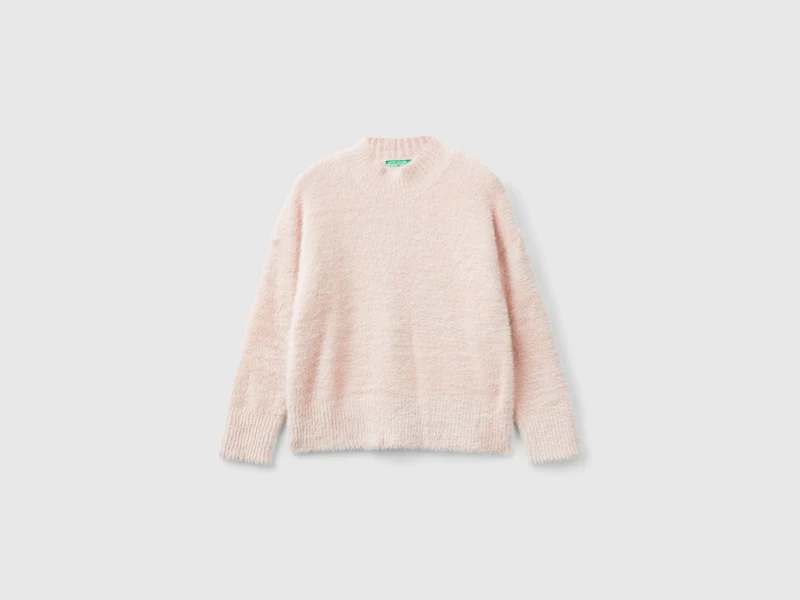 Maglia in filato peloso