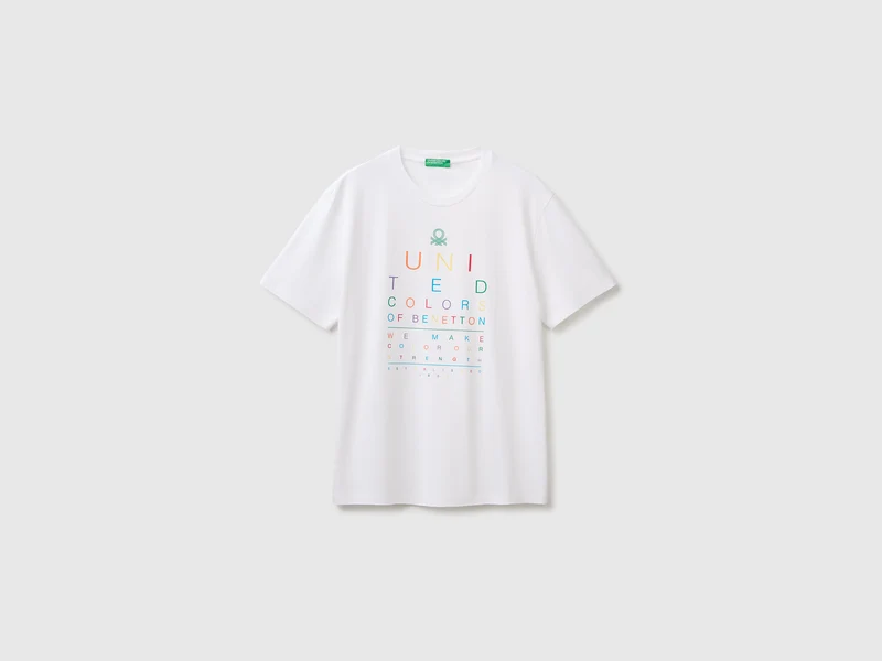 T-shirt regular fit con logo